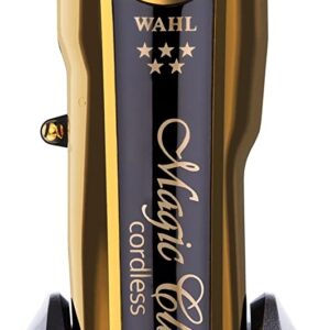 Máquina Wahl 5 Star Limited Edition Gold Cordless Magic Clip Lançamento