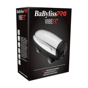 Massageador Babyliss Cordless Vibefx By Roger Bivolt - Prata